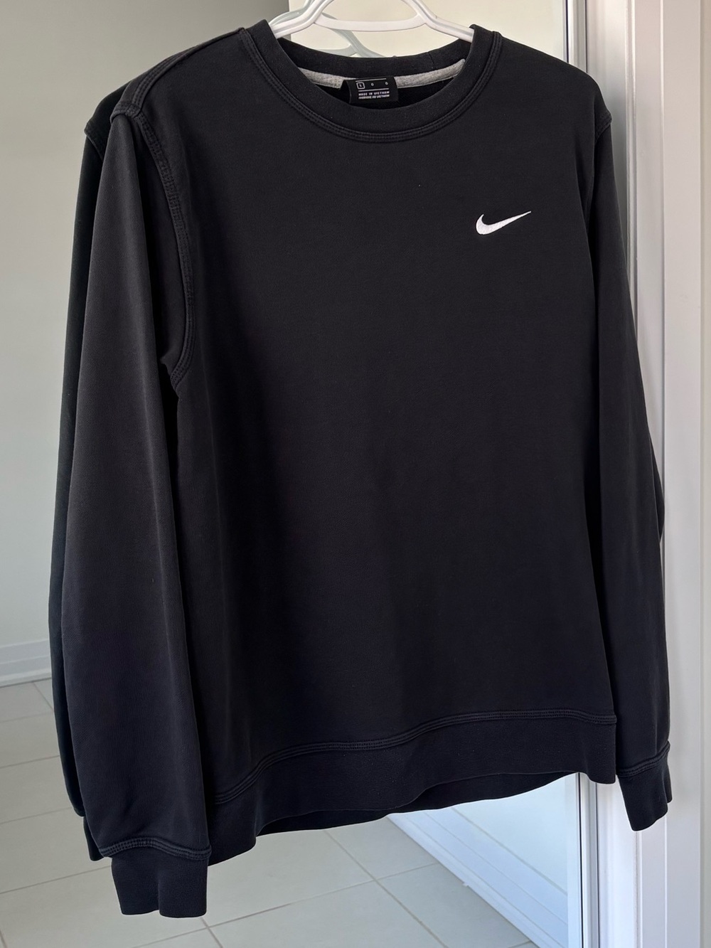 Nike Crewneck Sweatshirt in Black